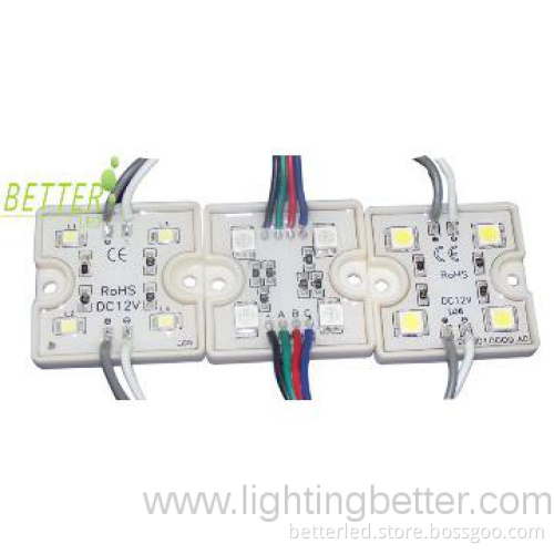 4leds/pc3528/5050 led module with high brighting plastic cover